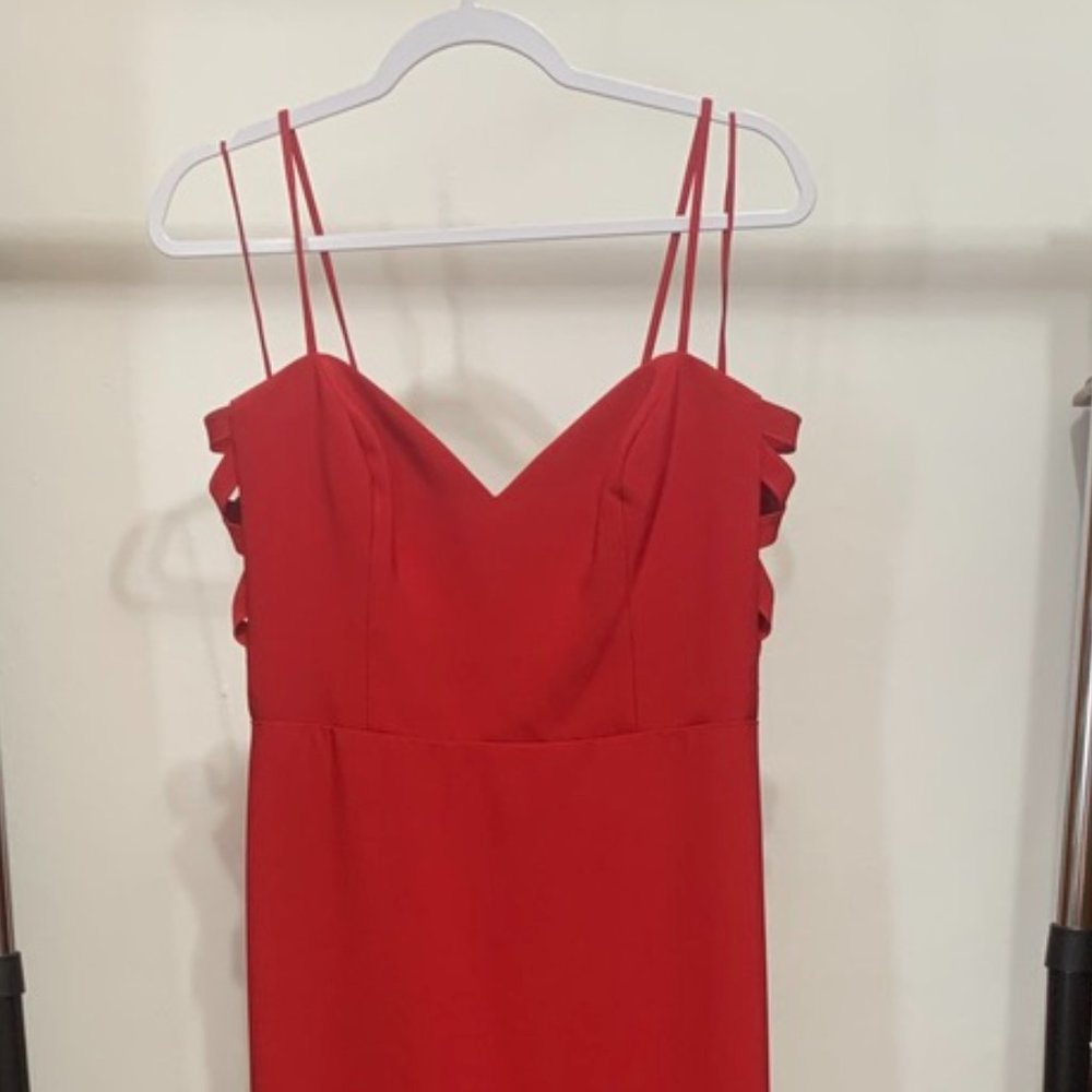 Theia Red Formal Dress, Size 8